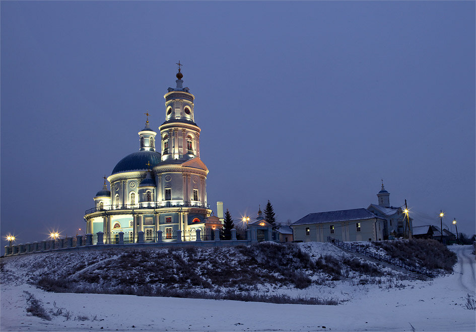 О храме Казанской иконы Божией Матери в п. Тельма! (Галина Ефатерова) / Проза.ру