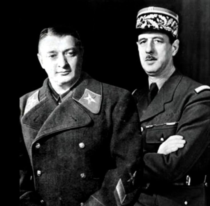 Де Голль и Тухачевский.