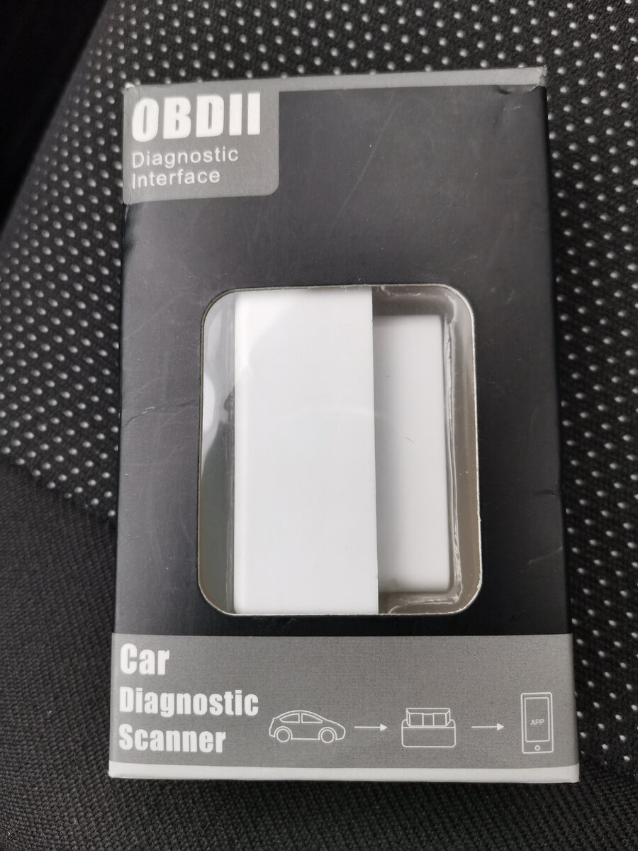 Диагностический OBDII сканер ELM327 Bluetooth для автомобиля