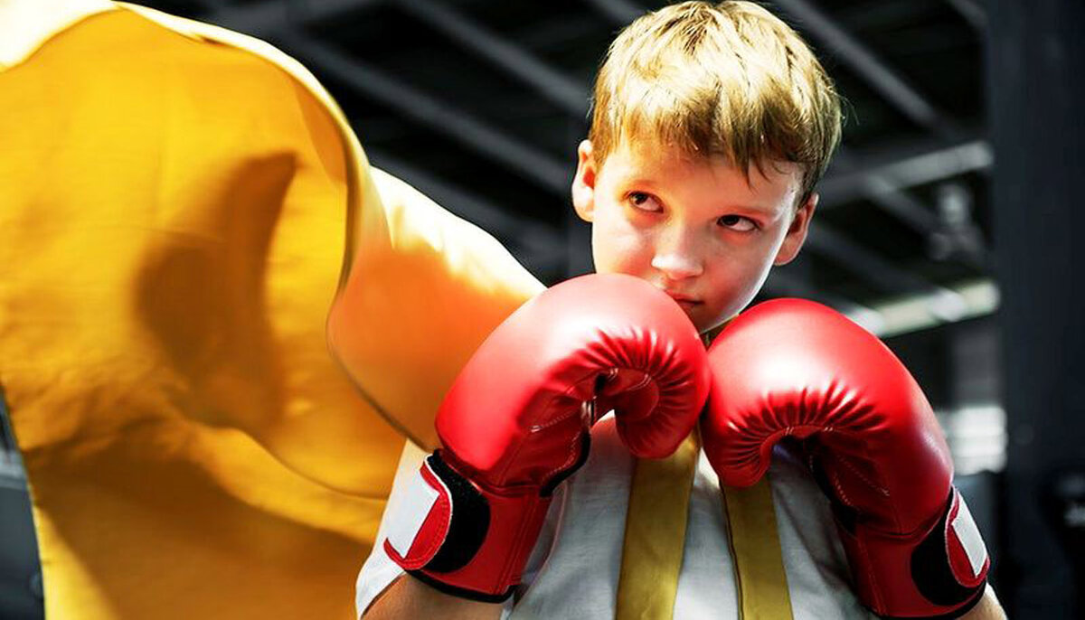 Ребенок боксер, источник - Яндекс картинки