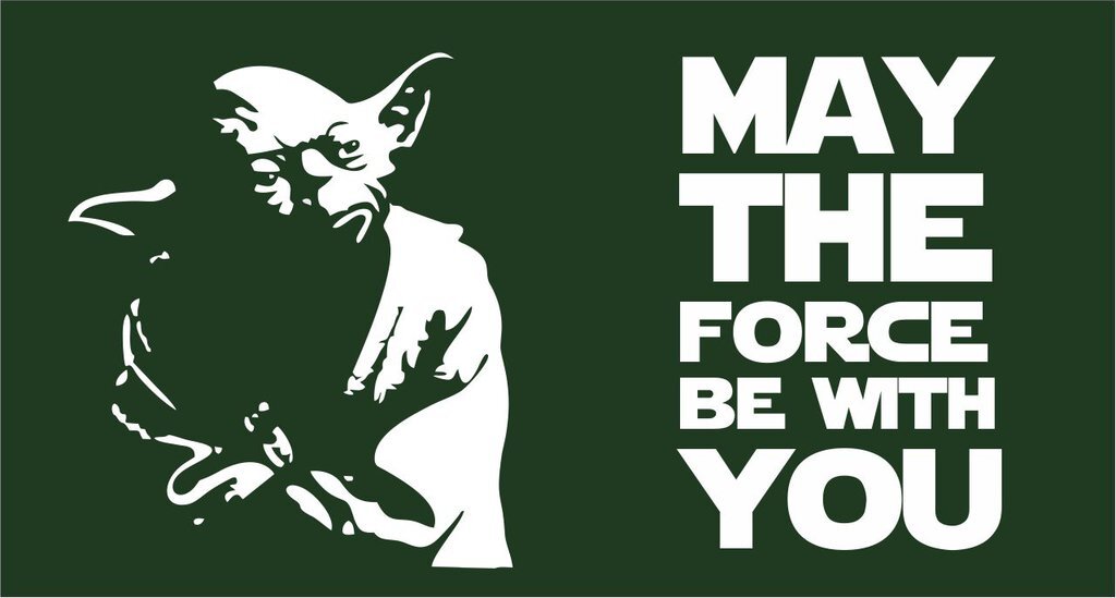 May the Fourth be with you! 