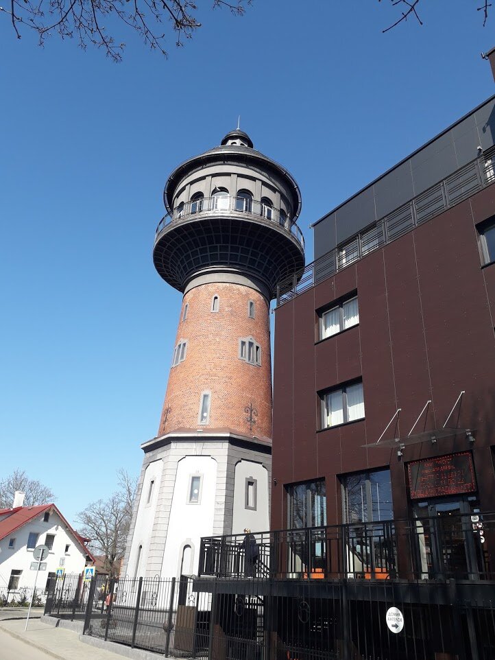 Водонапорная башня Зеленоградска. Фото автора