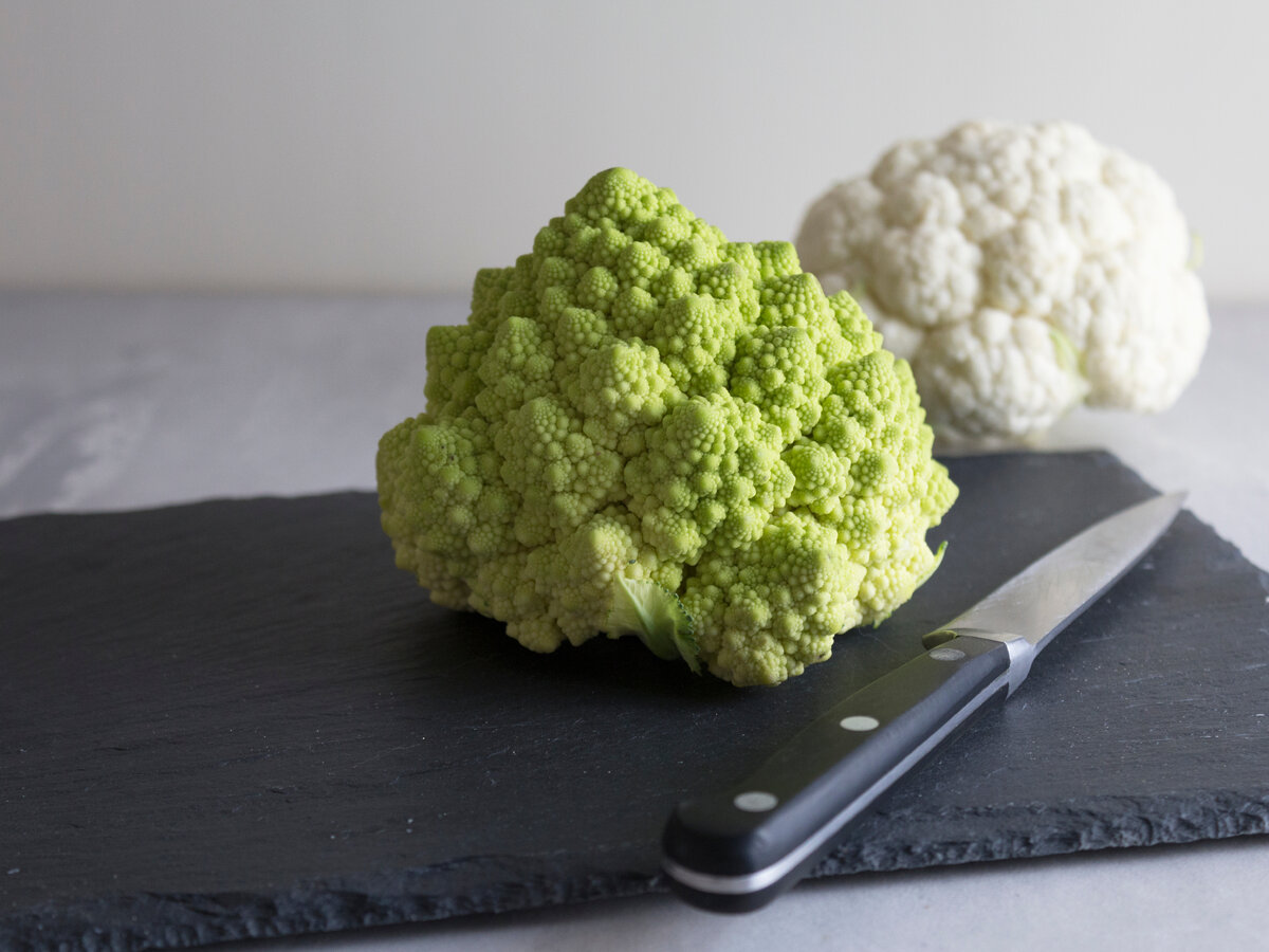 Рецепт салата романеско.