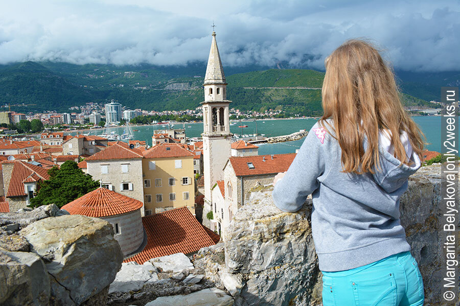 Колоритный старый город Будвы