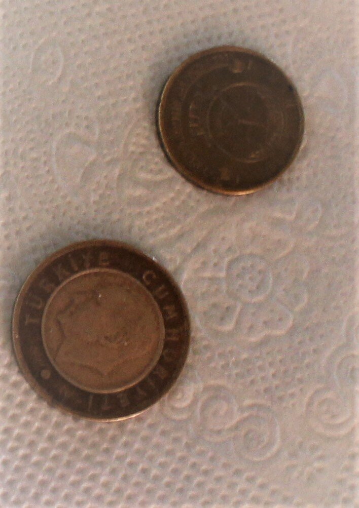 монеты до чистки