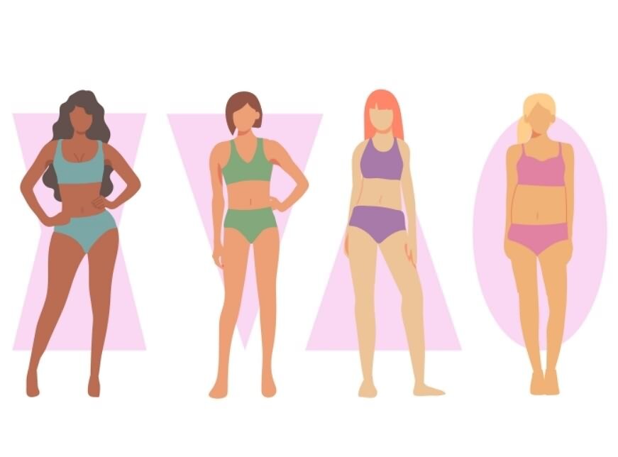Типы фигур у женщин. Типы фигур у девушек. Женская фигура. Эскиз женской фигуры. Виды женских фигур.