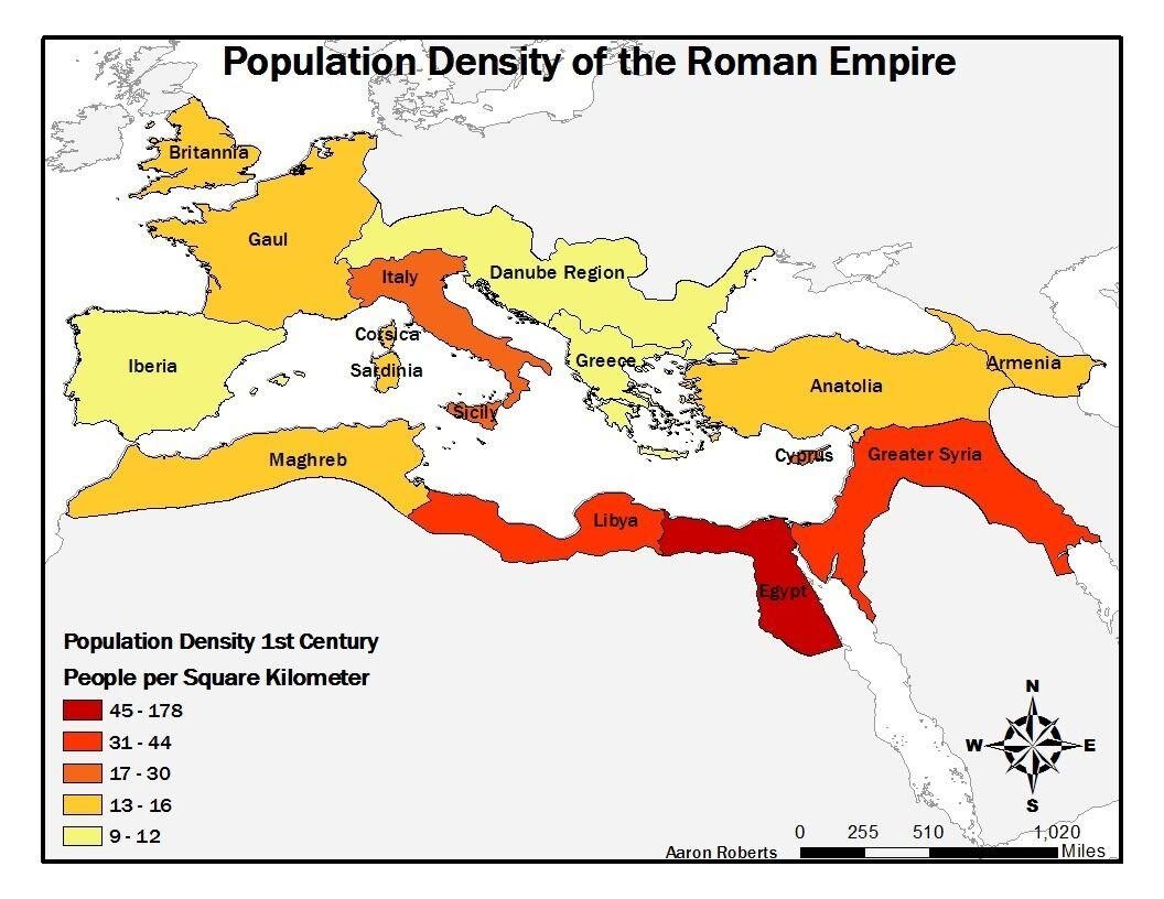 Сколько людей жило в Древнем Риме в разные периоды его истории? | SPQR |  Дзен