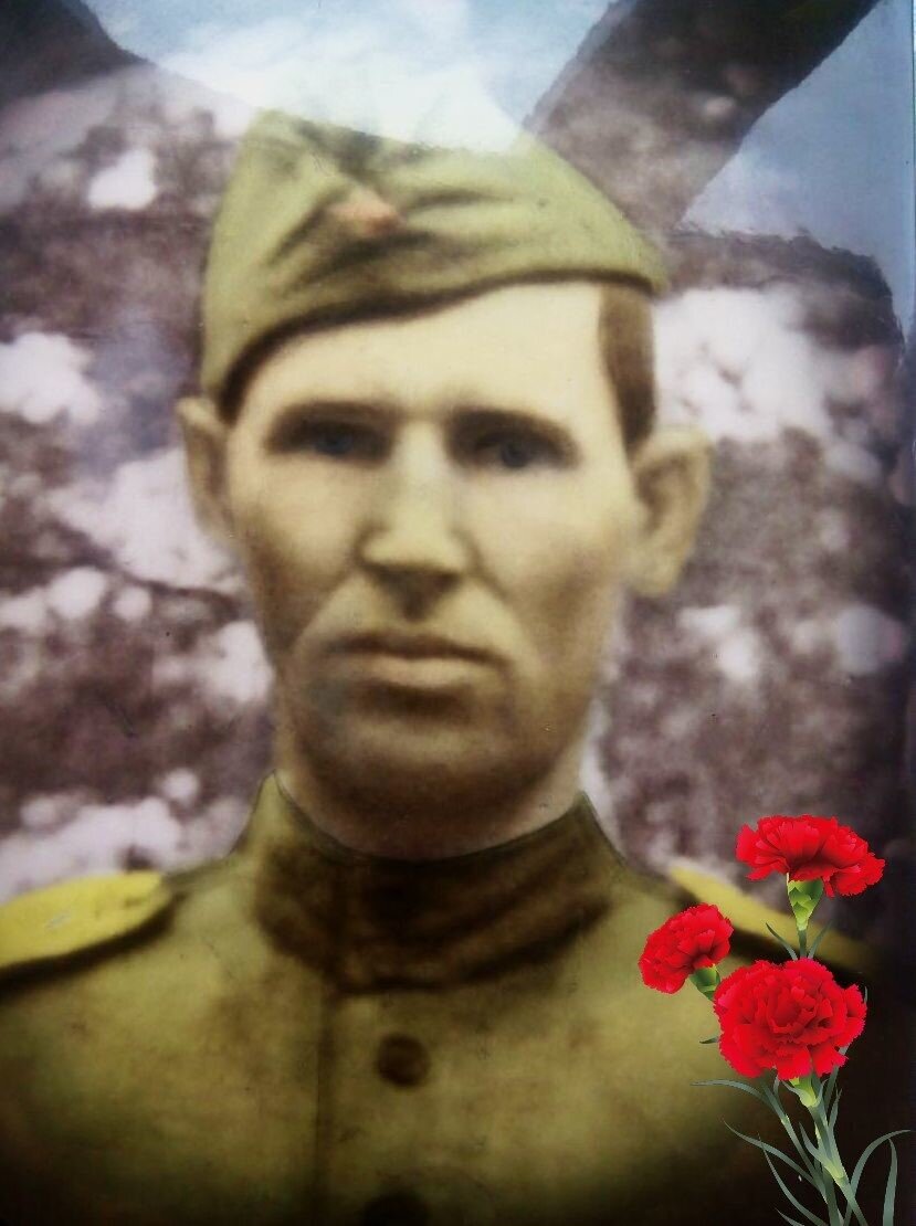 Мой дед, Перфильев Трофим Зиновьевич, рядовой РККА с 09.09.1942 по 17.12.1945, воевал на Волховском, Ленинградском, 2-ом и 3-ем Прибалтийских фронтах, награжден медалями «За оборону Ленинграда», «За победу над Германией в Великой Отечественной войне 1941 – 1945 гг.», Орденом Отечественной войны II степени.  Годы жизни 02.08.1910 - 09.07.1993. 
Деда, я помню, я горжусь!
