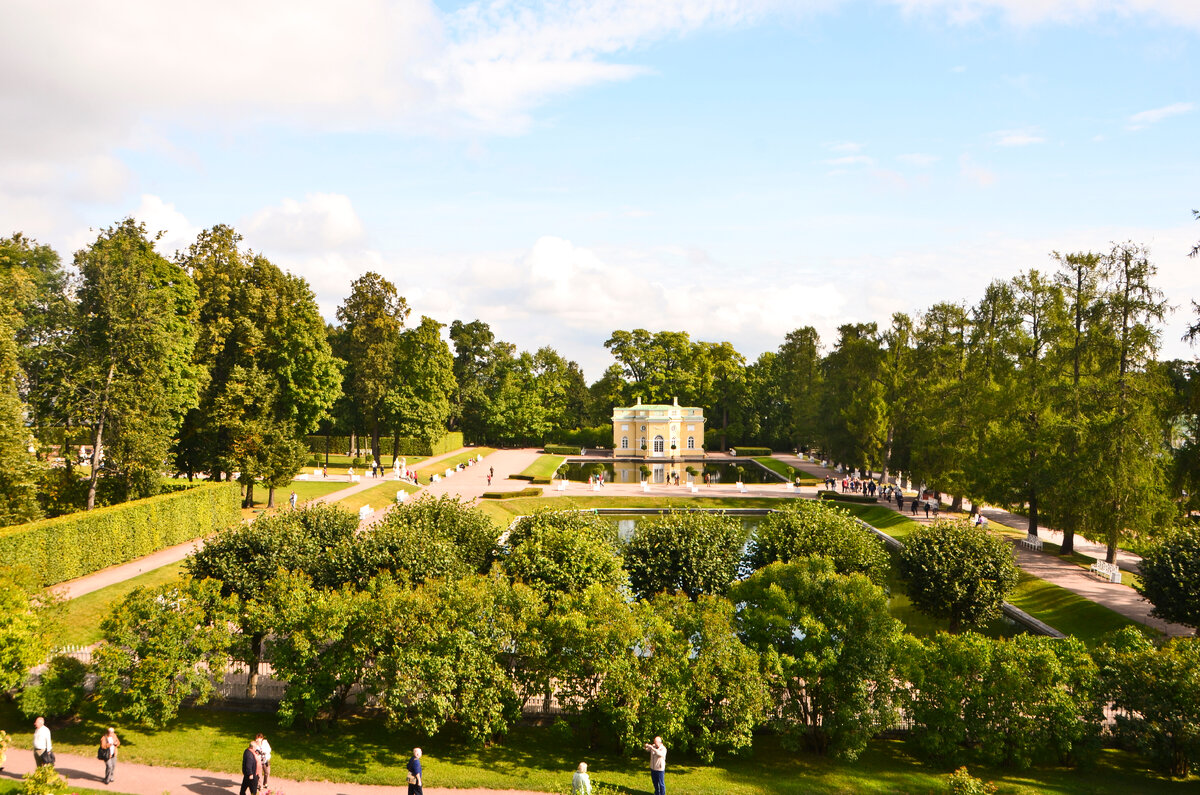 Квадратные пруды и Верхняя ванна