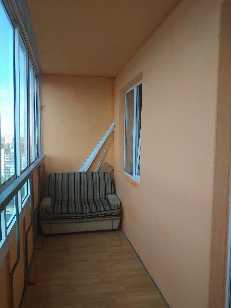 Обновленный балкон