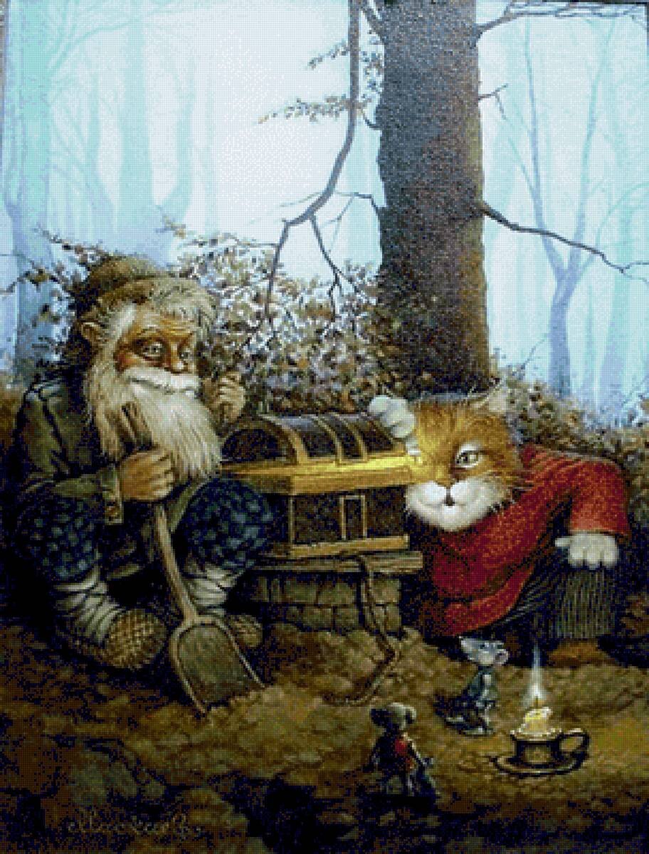 Кот домовой картинка