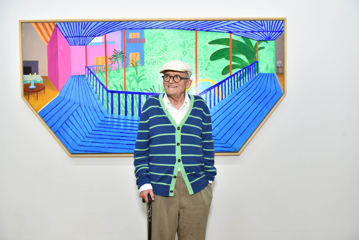 David hockney картины