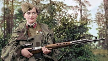 Самая меткая женщина в мире Людмила Павличенко Герой Советского Союза