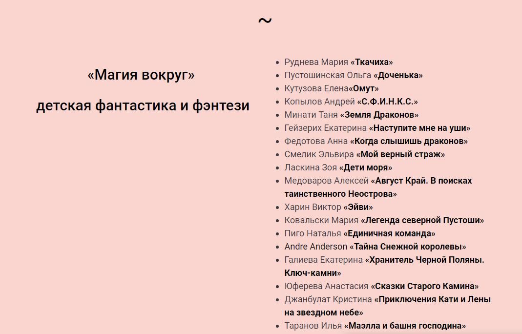 Вон я, с "Омутом", третья сверху в правом ряду. (Третья строчка сверху)