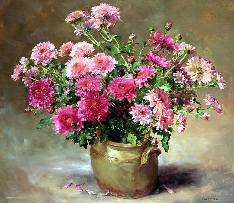 Anne Cotterill — художница, «понимающая» цветы