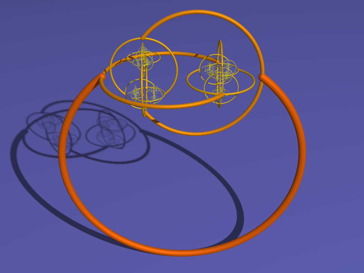 Та самая "рогатая сфера Александера"...