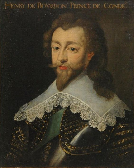принц Конде (1588–1646) Картина маслом на холсте Генри де Бурбон, принц Конде