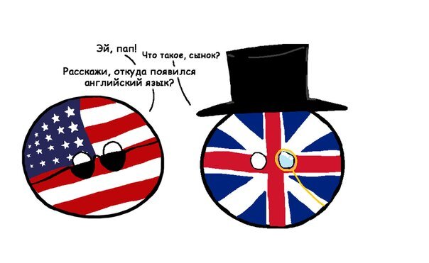 Откуда взялся английский язык в мире?