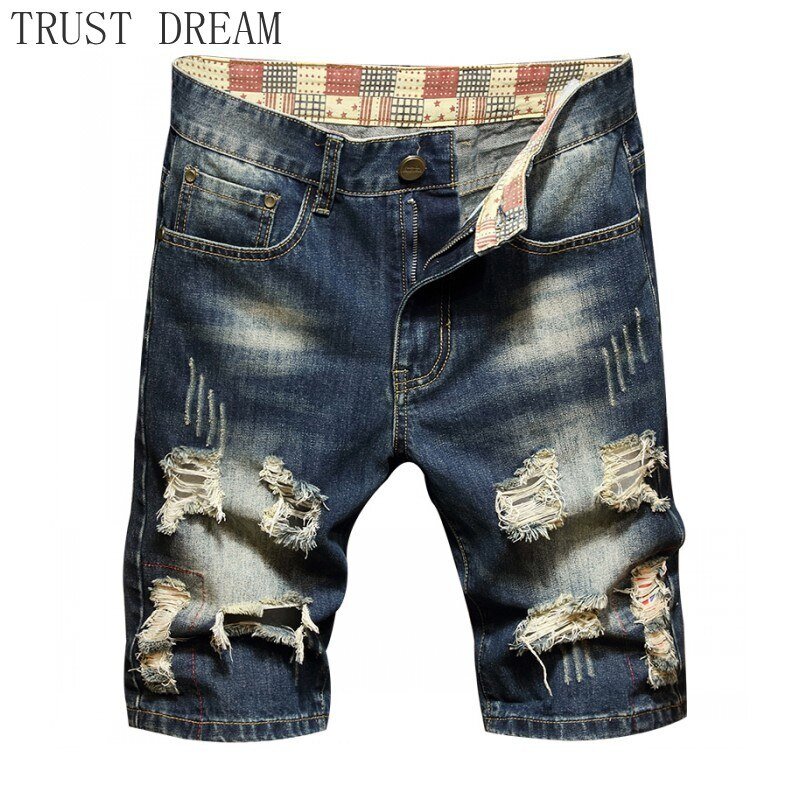 Джинсовые шорты мужские