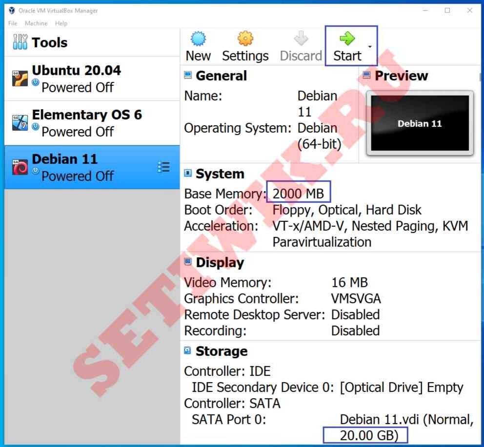 Как установить Debian 11 в VirtualBox | LinuxWin.ru: Linux и Windows | Дзен