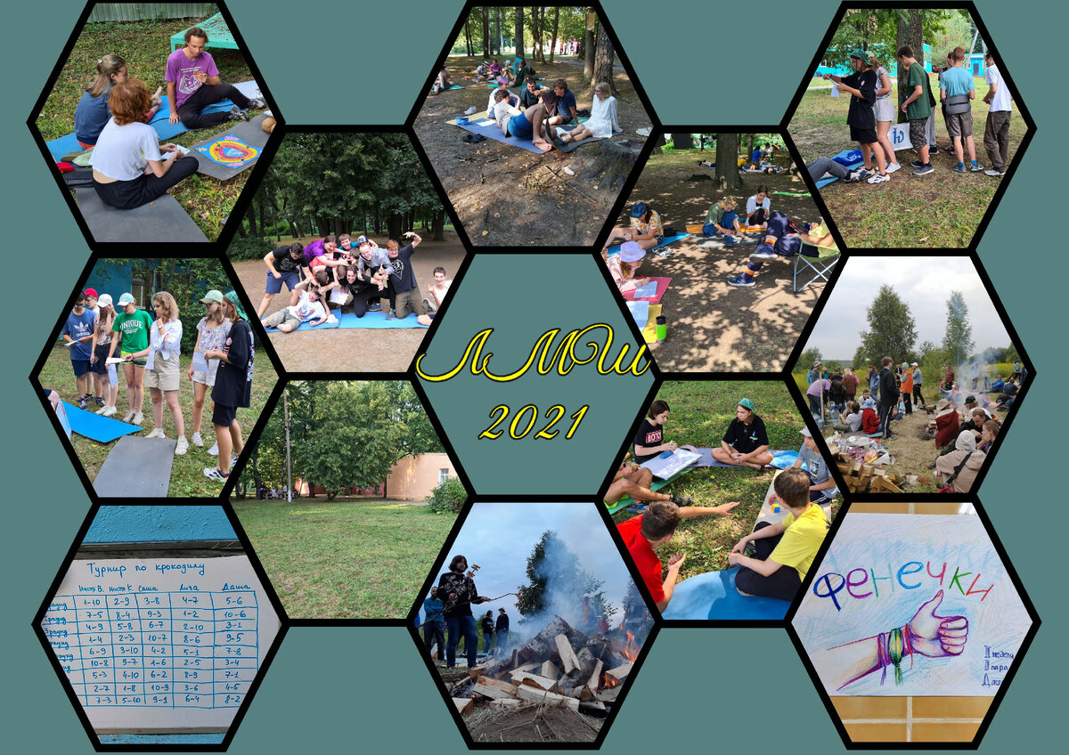 Фотоотчет (учёба, игры, общение).