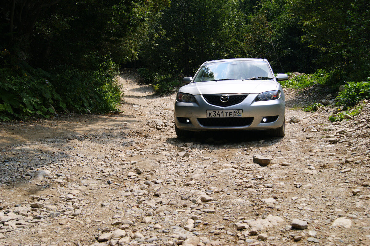 едем к альплагерю Алибек   (Листайте галерею)