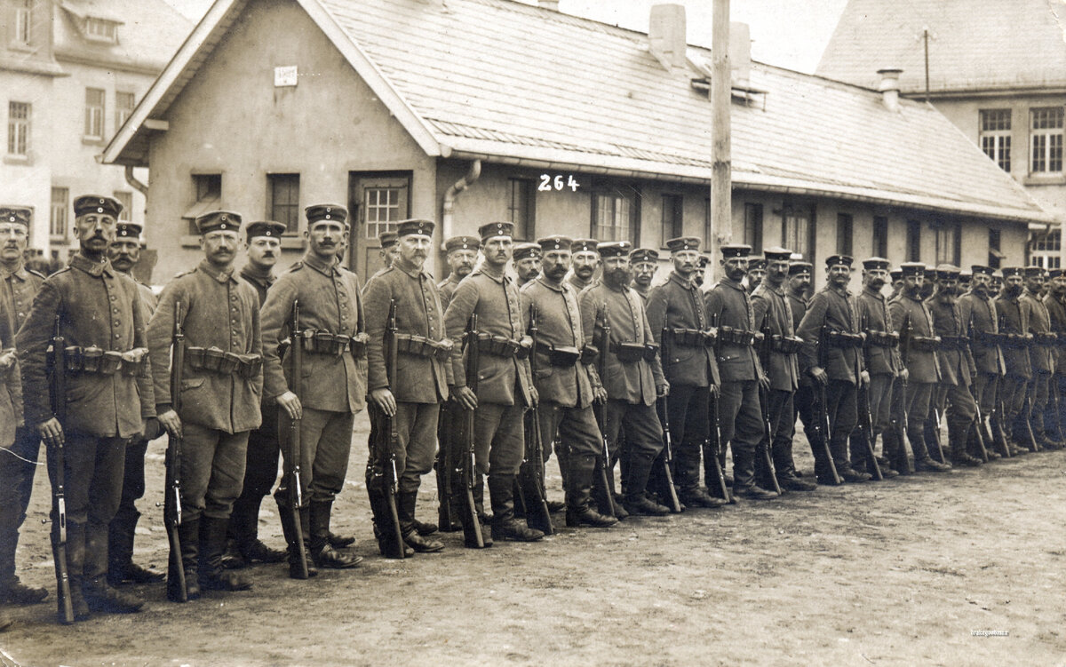 Граждане в первой мировой. Кайзеровская Германия 1914.