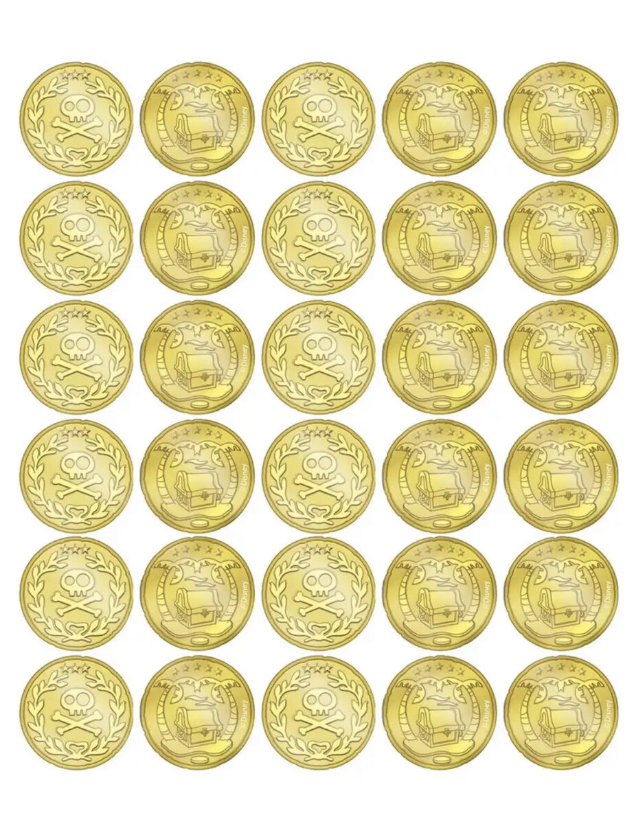 Пиратские монеты 