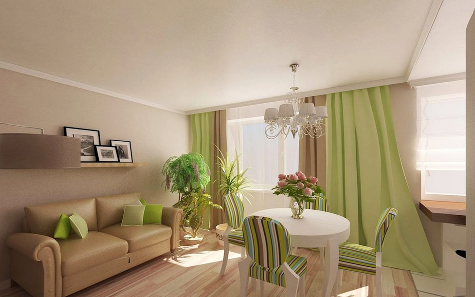 Бежевая гостиная: как правильно подобрать акцентный цвет, чтобы комната не выглядела скучно