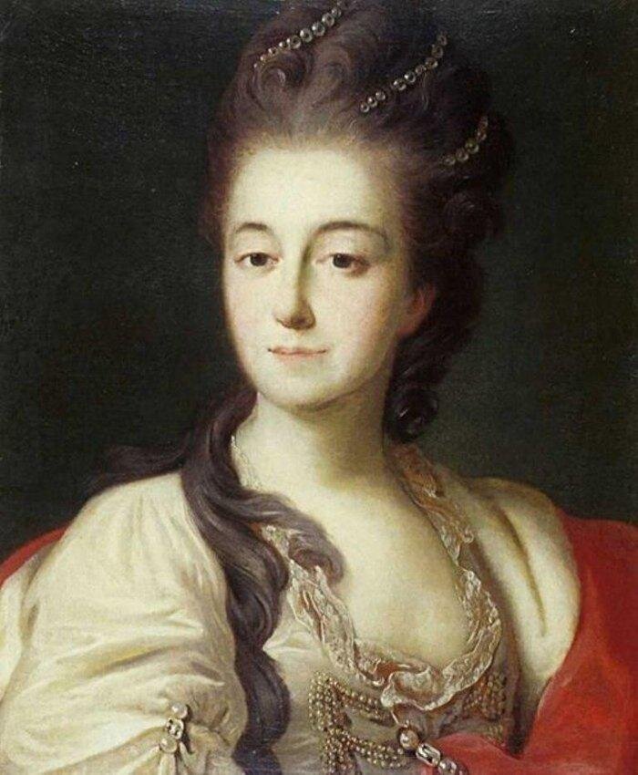 Екатерина II в молодости