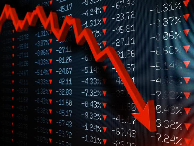 обвал на биржевом рынке