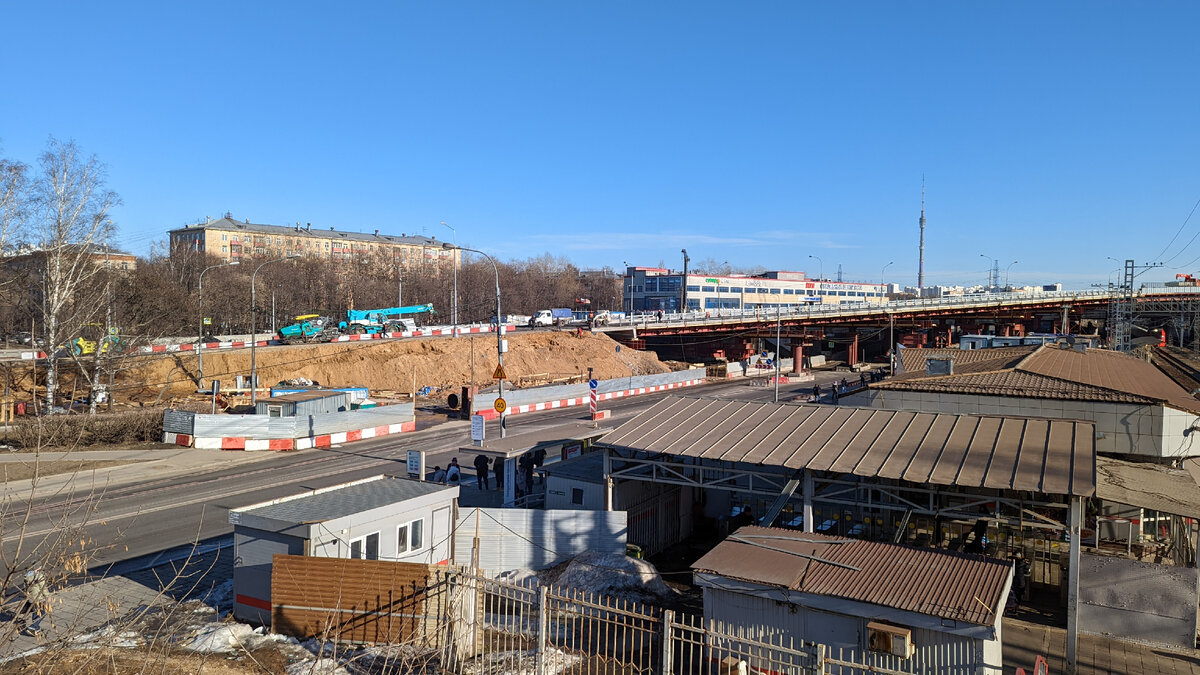 Реконструкция Дмитровского шоссе над платформой Петровско-Разумовская