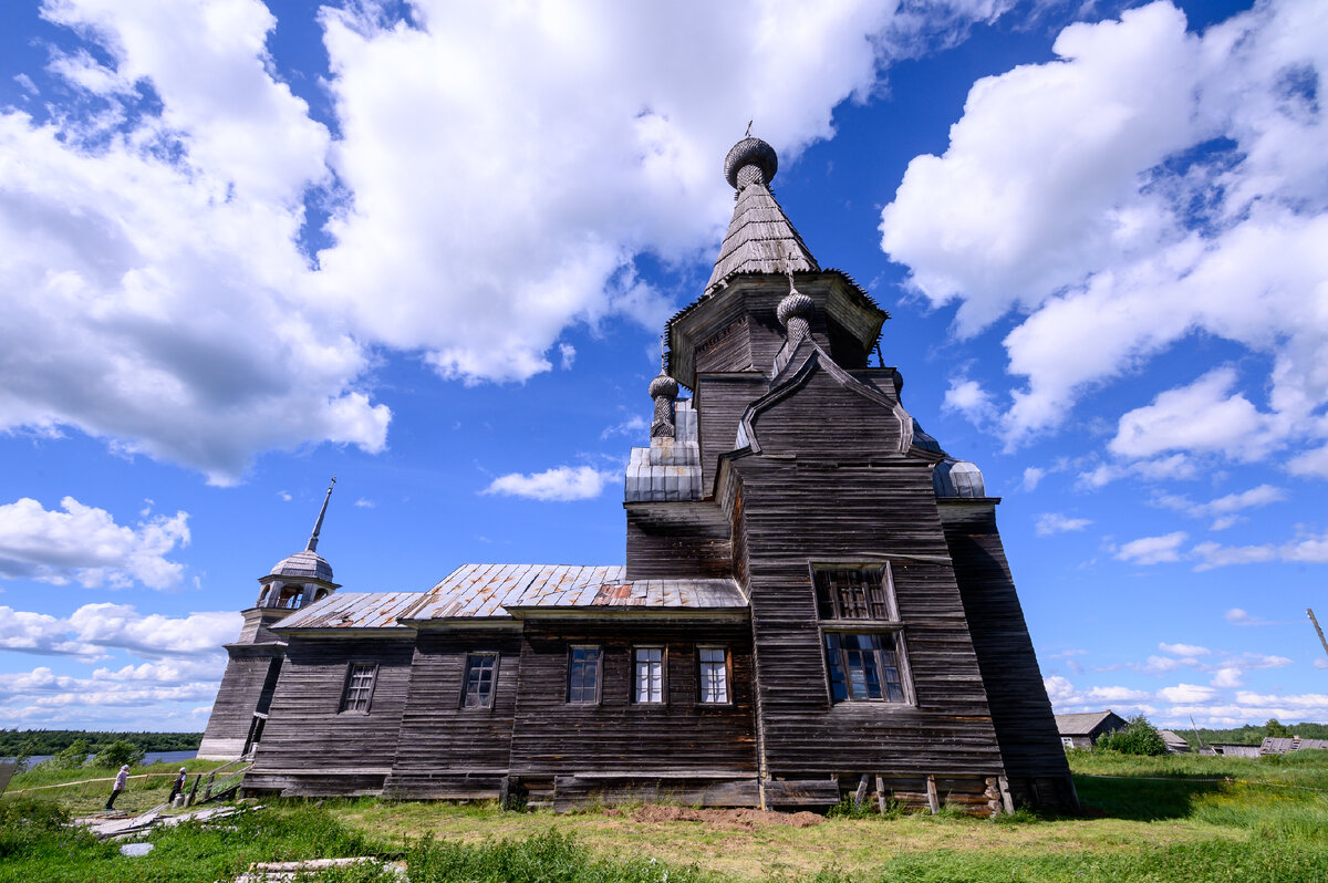 д.Пияла, церковь Вознесения Господня.