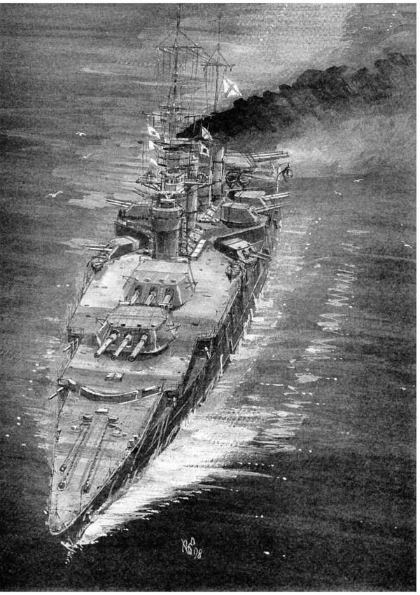 Проект линкора 1917 года. Наваль. 