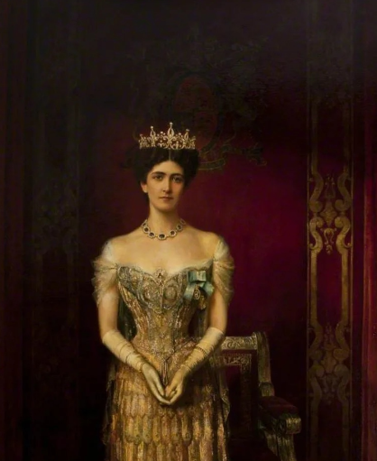 Портрет баронессы кисти британского художника У. Голсдейла