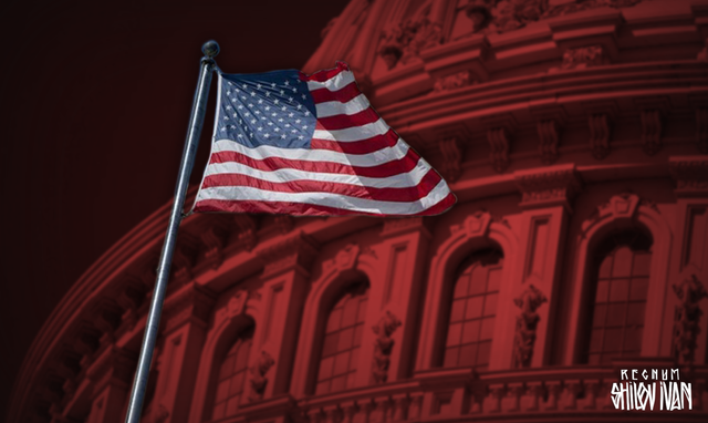    Флаг США Иван Шилов © ИА REGNUM
