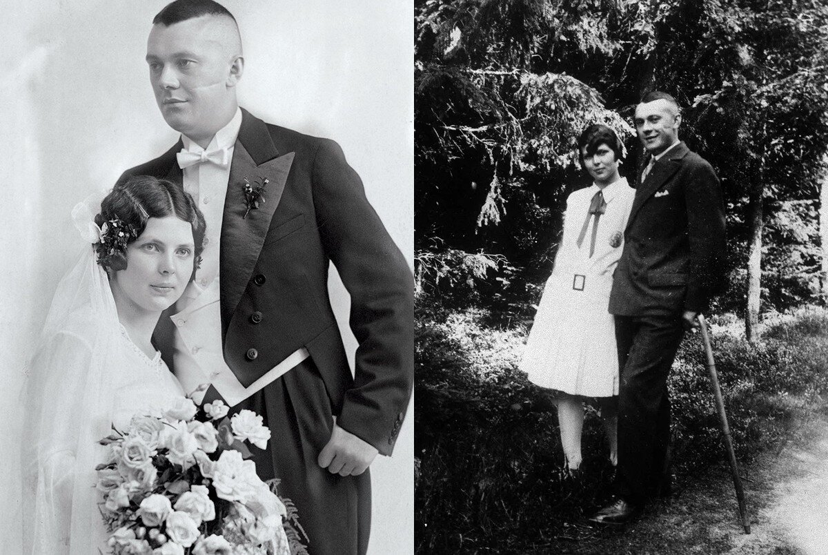 Анна Бурда с мужем