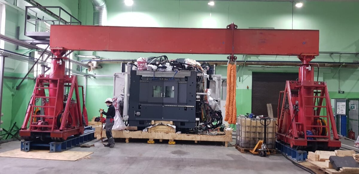 Монтаж станков в Екатеринбурге