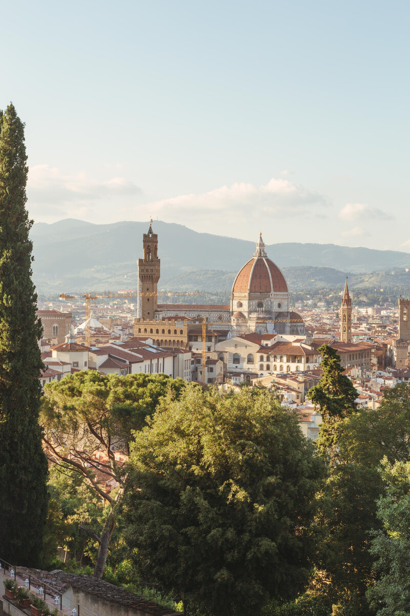 Флоренция - родной и любимый город художника