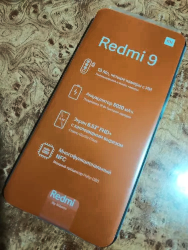Redmi 9 - очень бюджетный смартфон от Xiaomi за ~9.000 рублей с AliExpress.