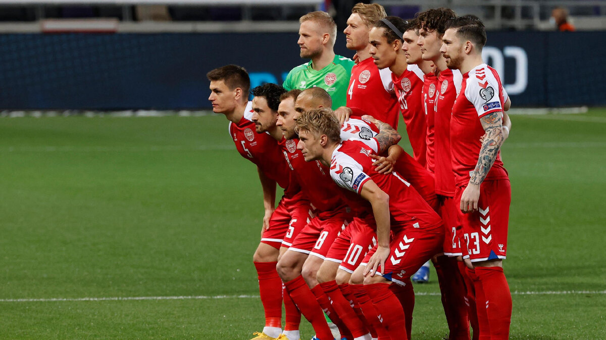 Футбол Россия Дания евро 2021