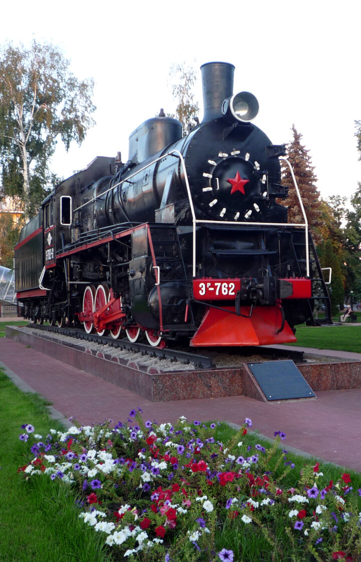 Паровоз типа 0-5-0 серии Эр. Изготовлен в 1952 году на заводе Решица