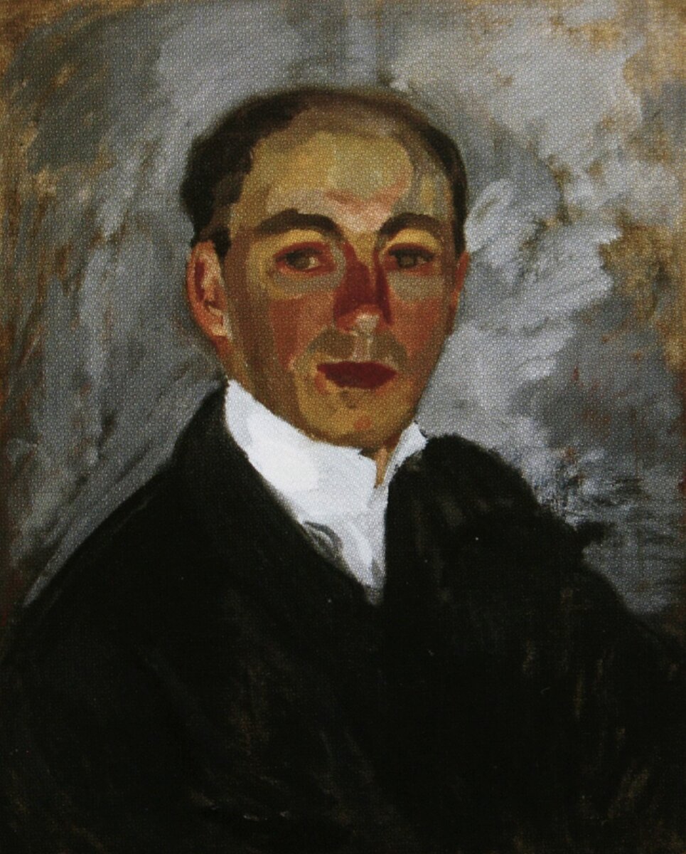 Шемякин М.Ф., «Автопортрет», 1905, холст, масло, частное собрание, Москва