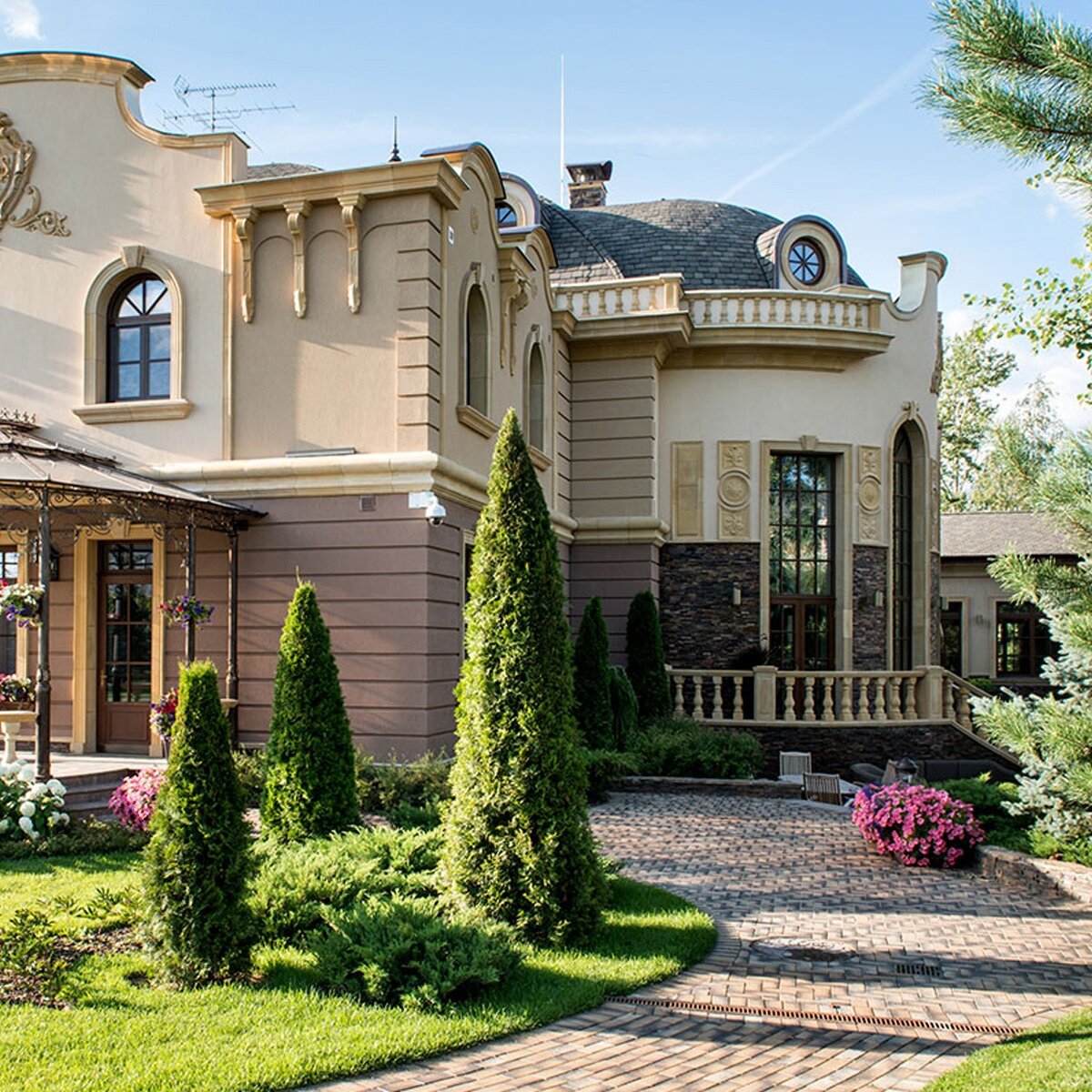 Дом в стиле модерн