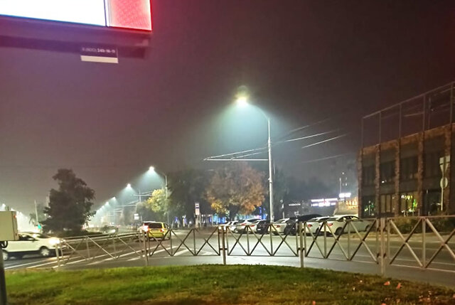 Смог в Краснодаре.  Фото: "ВК Пресс".