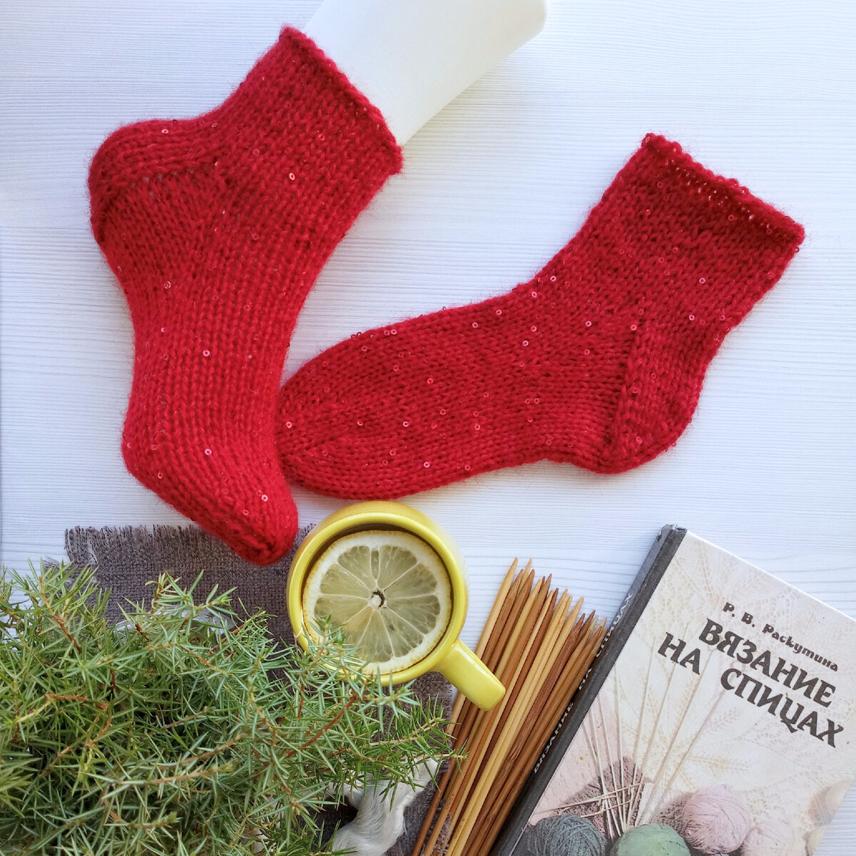 Носки Богини + моя пятка "Ладная", уже тогда ее разрабатывала (февраль 2019 года)