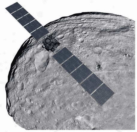 Космический аппарат «Dawn» на орбите