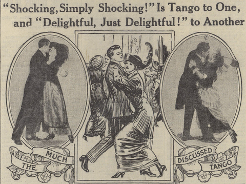 Иллюстрация из статьи в "International Herald Trubune", 1914. (с) Из коллекции Библиотеки конгресса