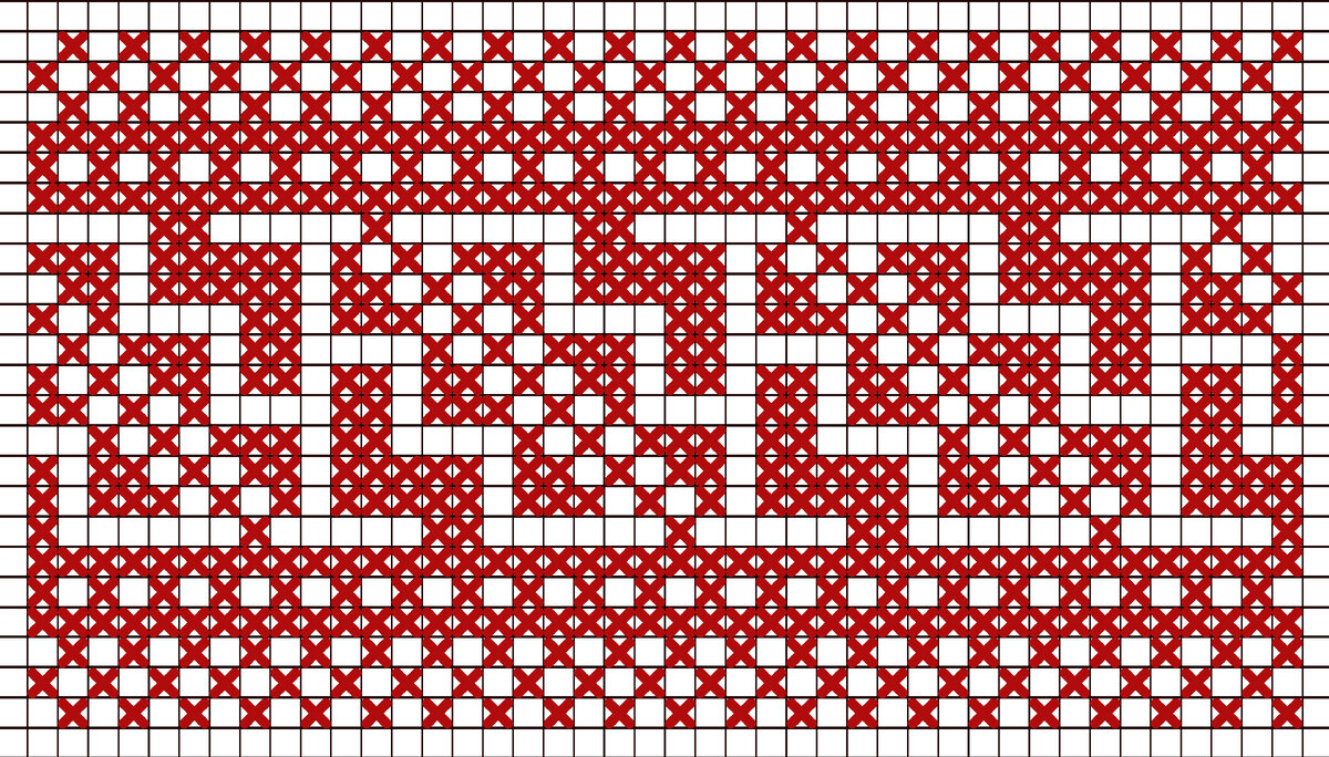 схема ля вышивки