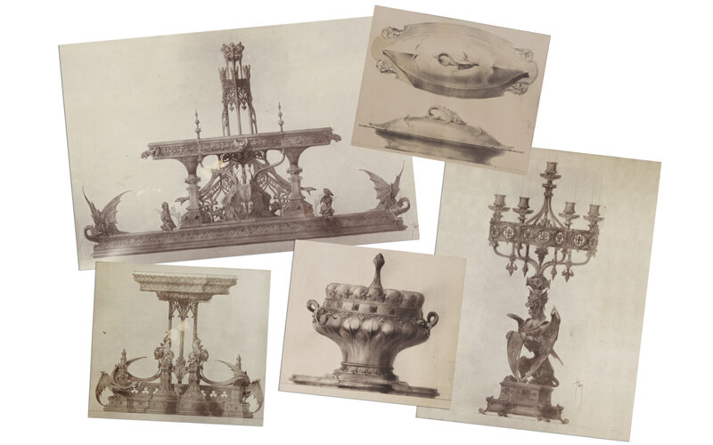 Эскизы сервиза, ГНИМА